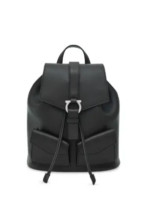Prada Small triangle-logo Backpack | Black | FARFETCH