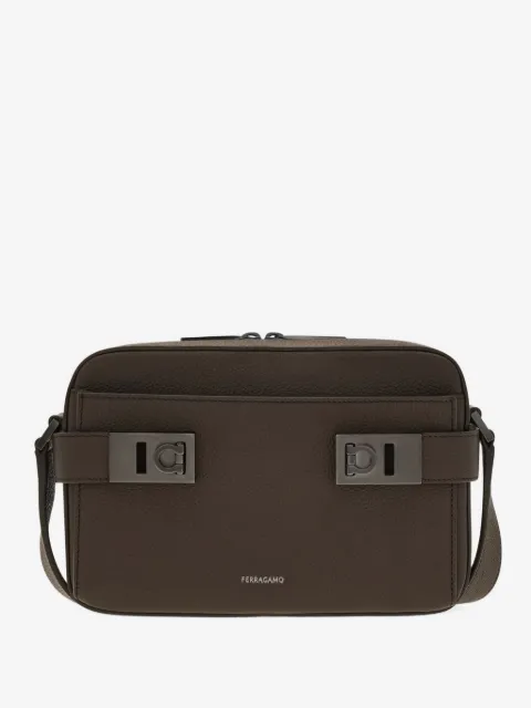 Ferragamo mochila tipo mensajero East-West