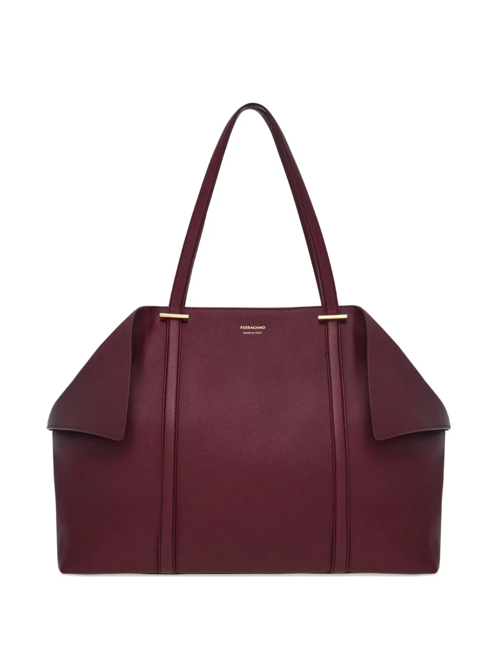 Ferragamo large folded-sides tote bag | Red | Image 1
