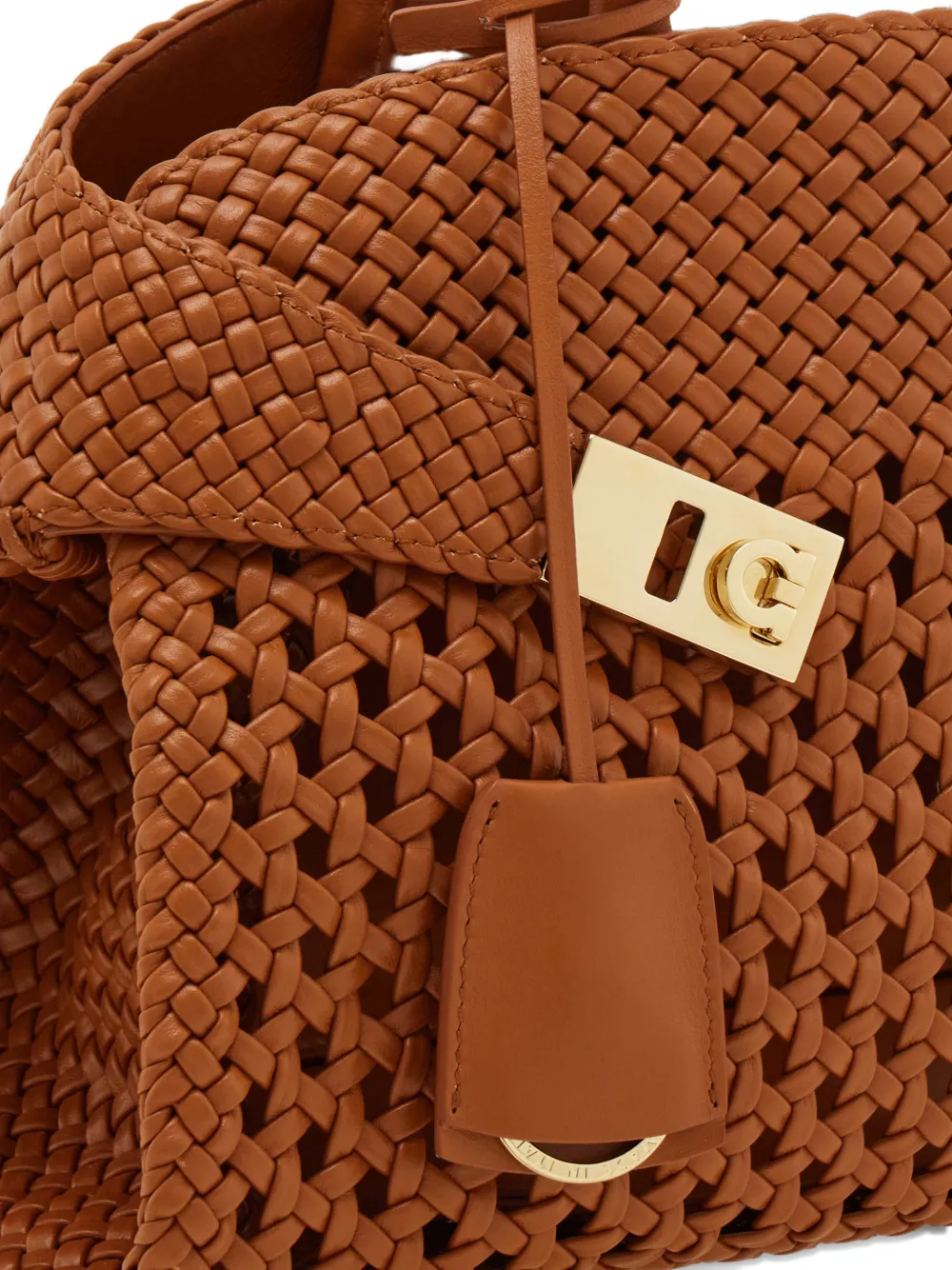 Ferragamo Hug handtas (M) Bruin