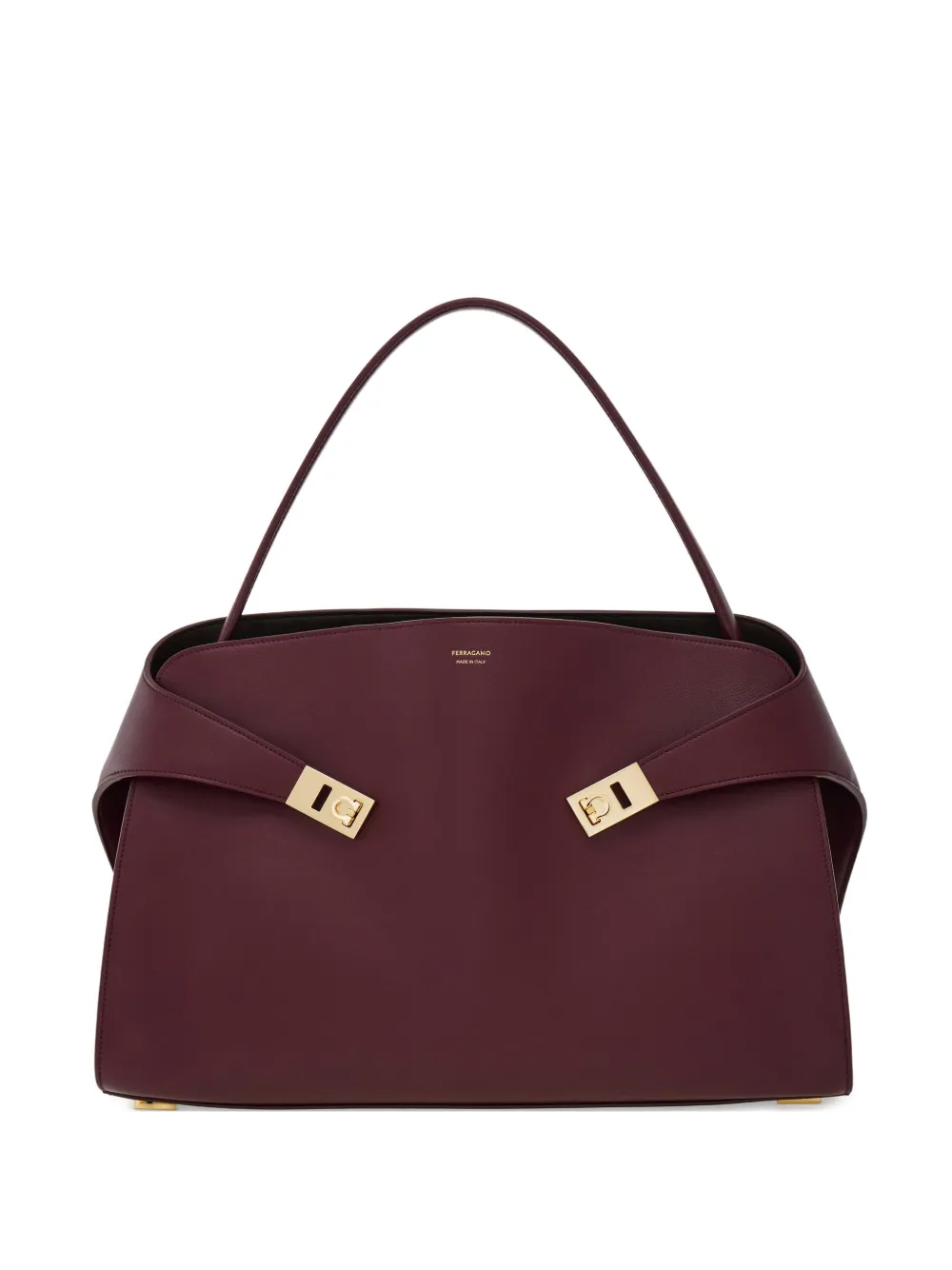 Ferragamo hug buckle tote bag | Red | Image 1