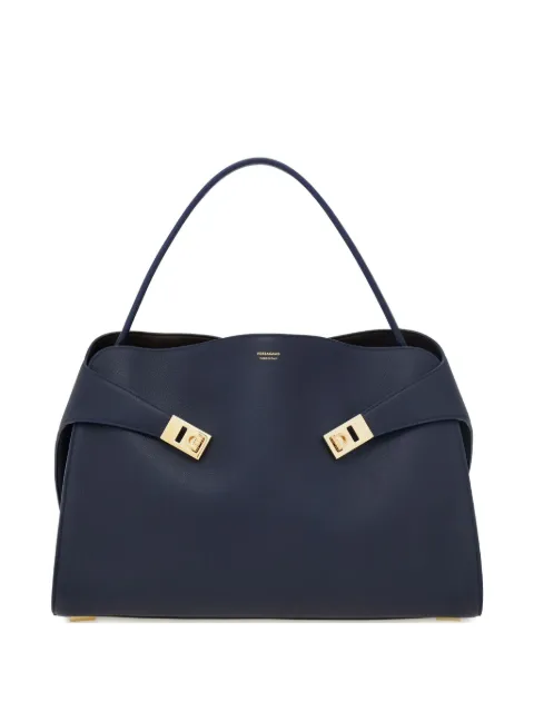 Ferragamo large Hug soft leather shoulder bag