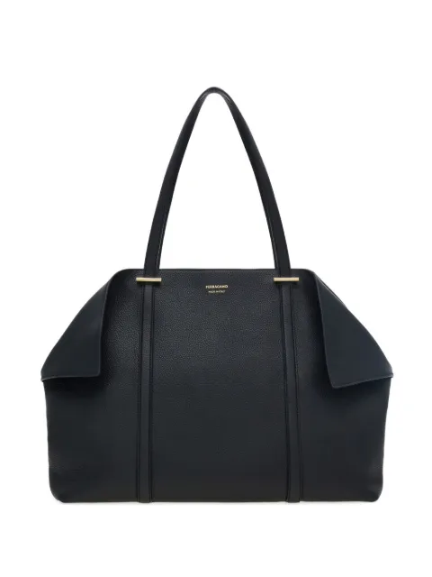 Ferragamo large folded-sides tote bag