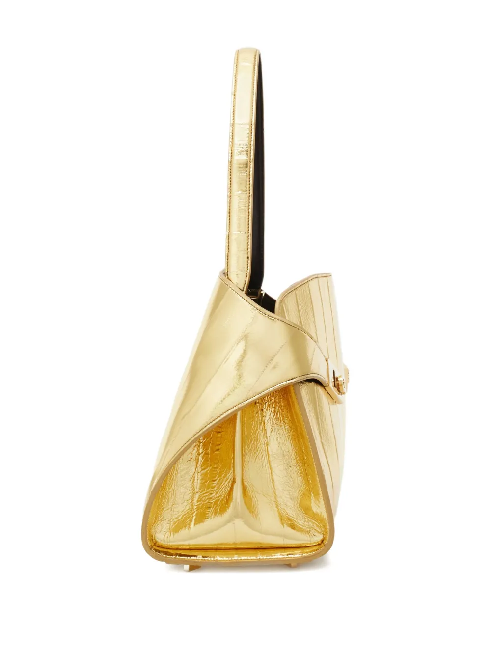 Ferragamo Medium Hug Soft Shoulder Bag In Gold