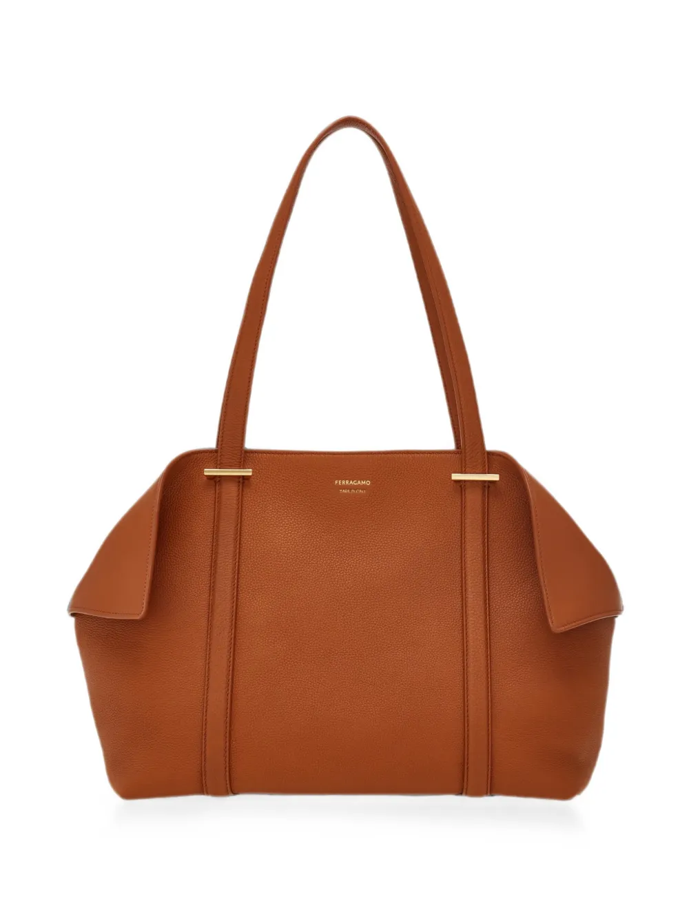 Ferragamo Borsa tote media - Marrone