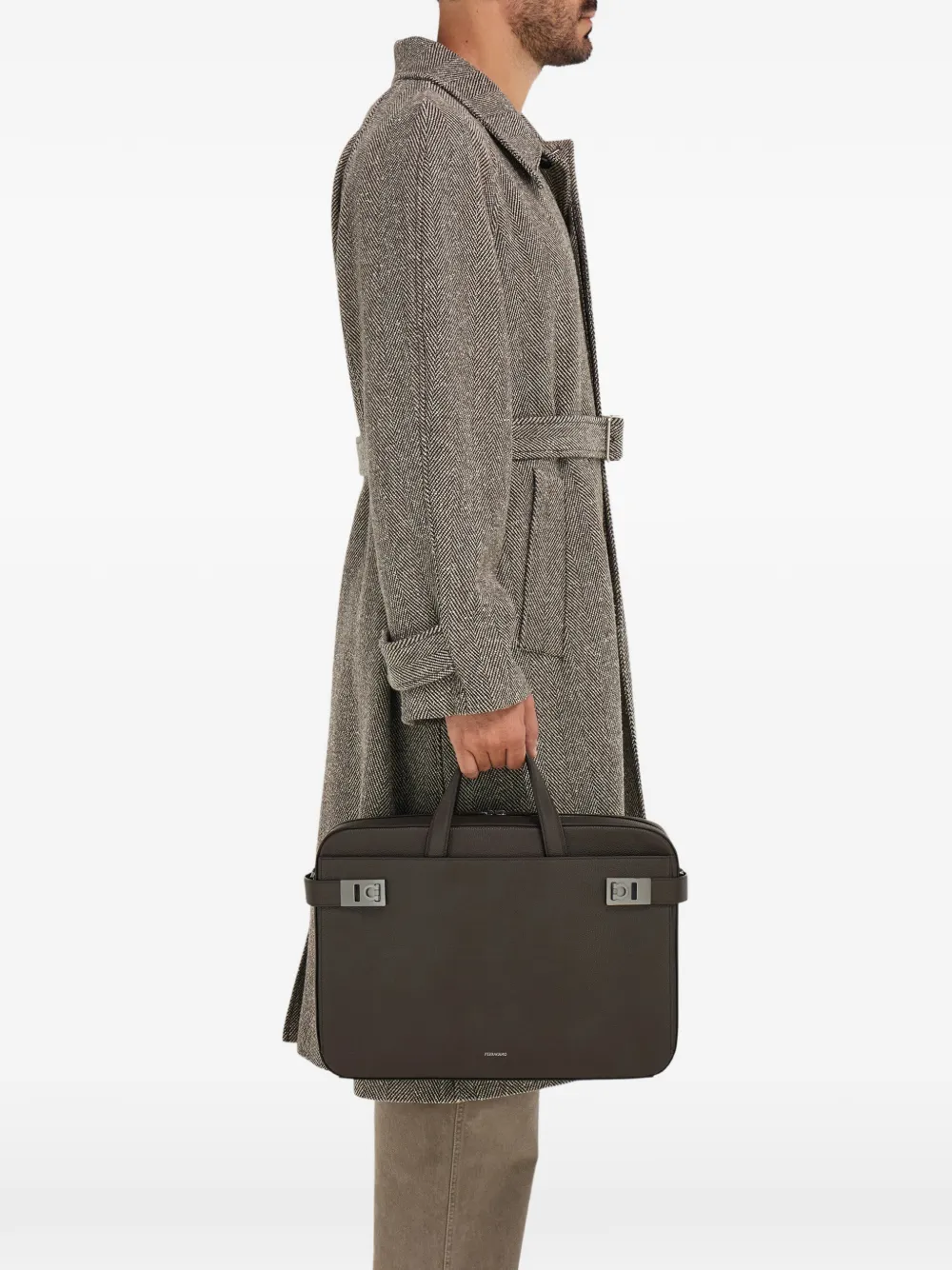 Ferragamo gancini buckle briefcase | Image 2