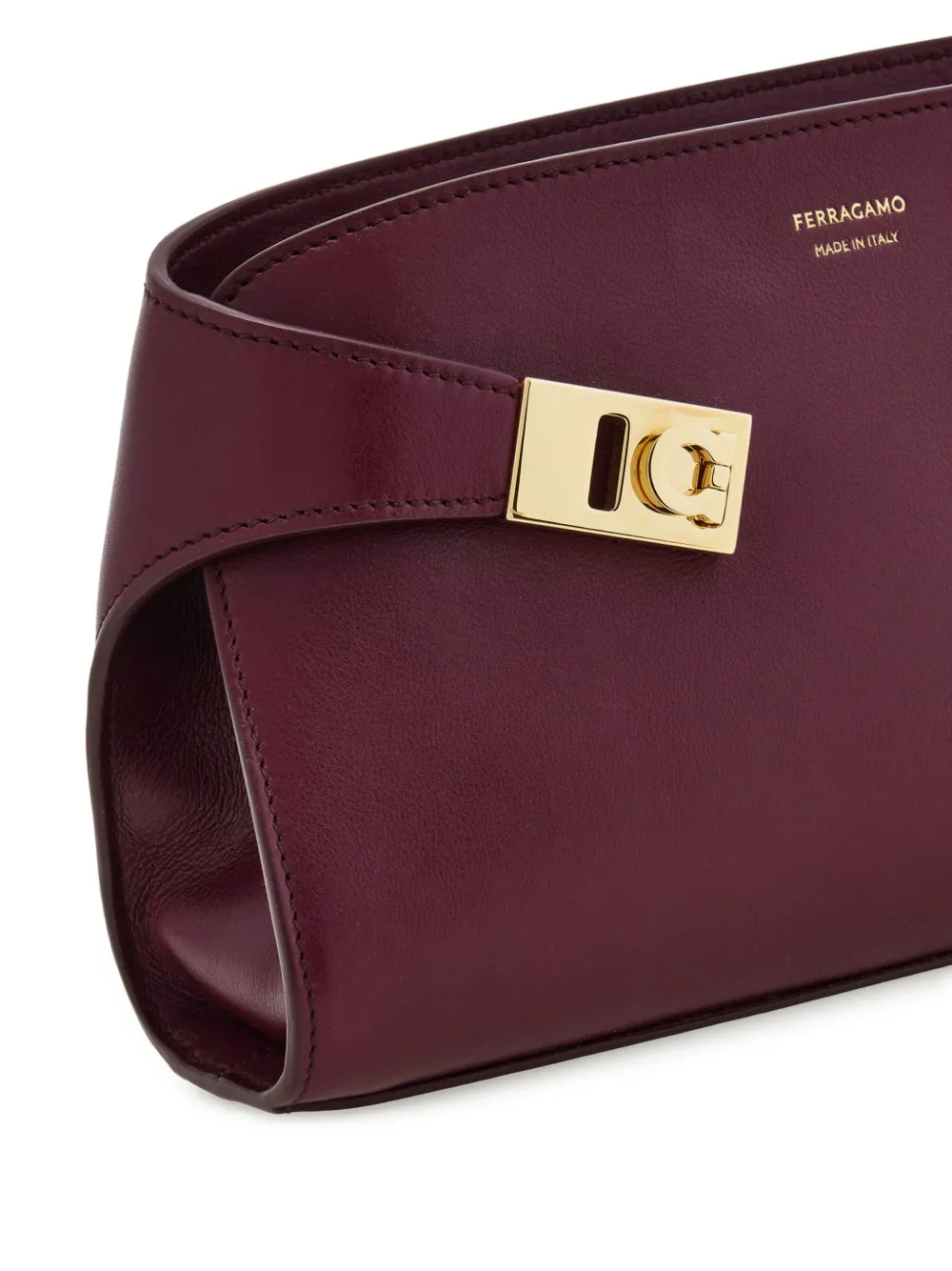 Ferragamo Hug kleine crossbodytas Rood
