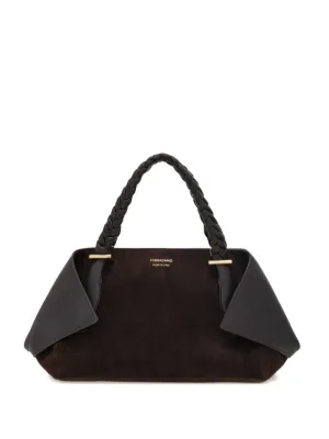 Ferragamo スエード トートバッグ | ブラウン | FARFETCH JP