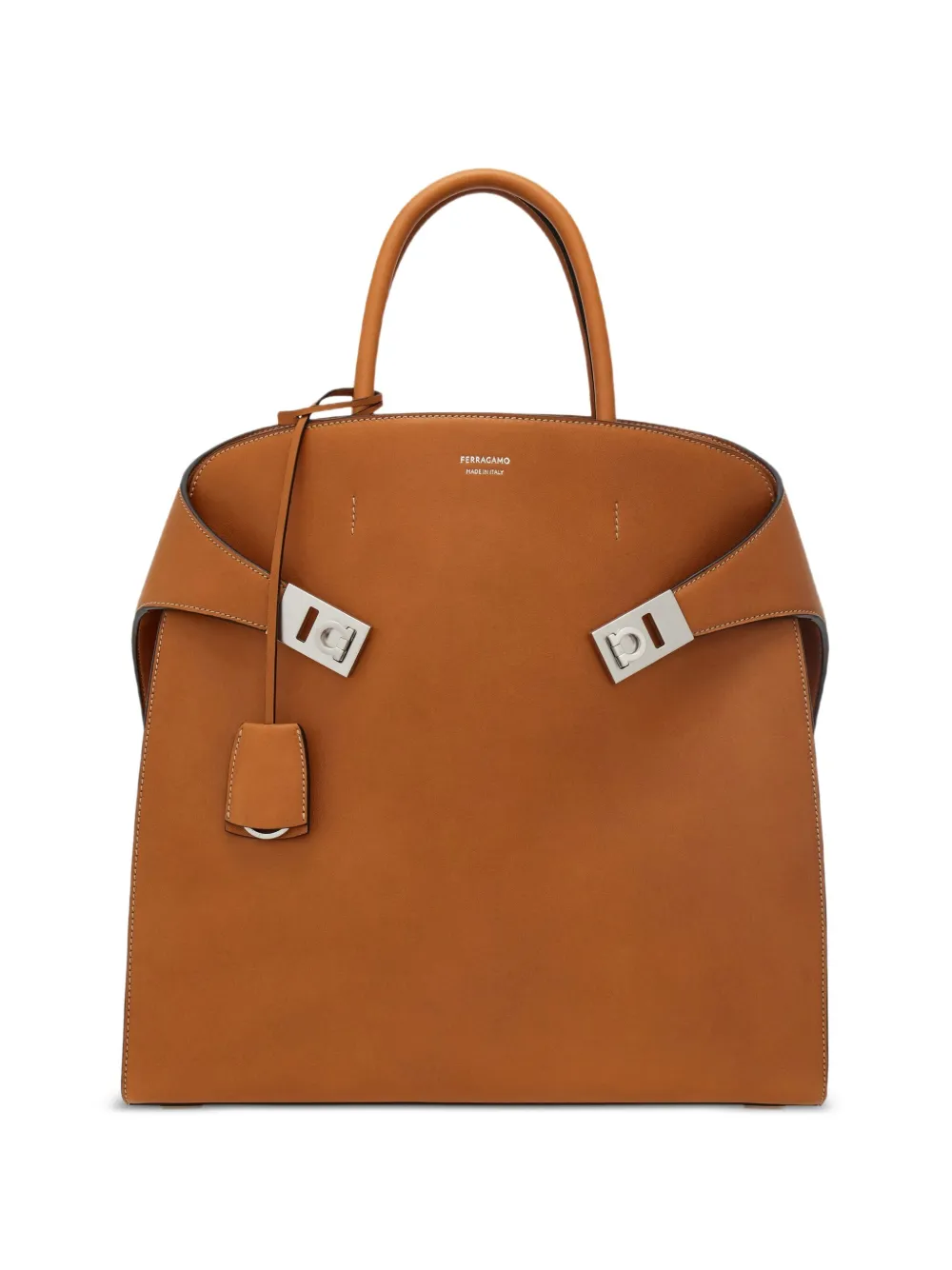 Ferragamo Borsa tote Hug - Marrone
