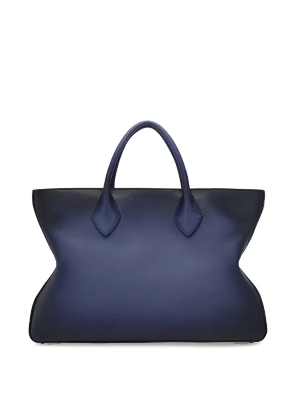 FERRAGAMO カバン Ferragamo モノグラム ハンドバッグ | ブルー | FARFETCH JP