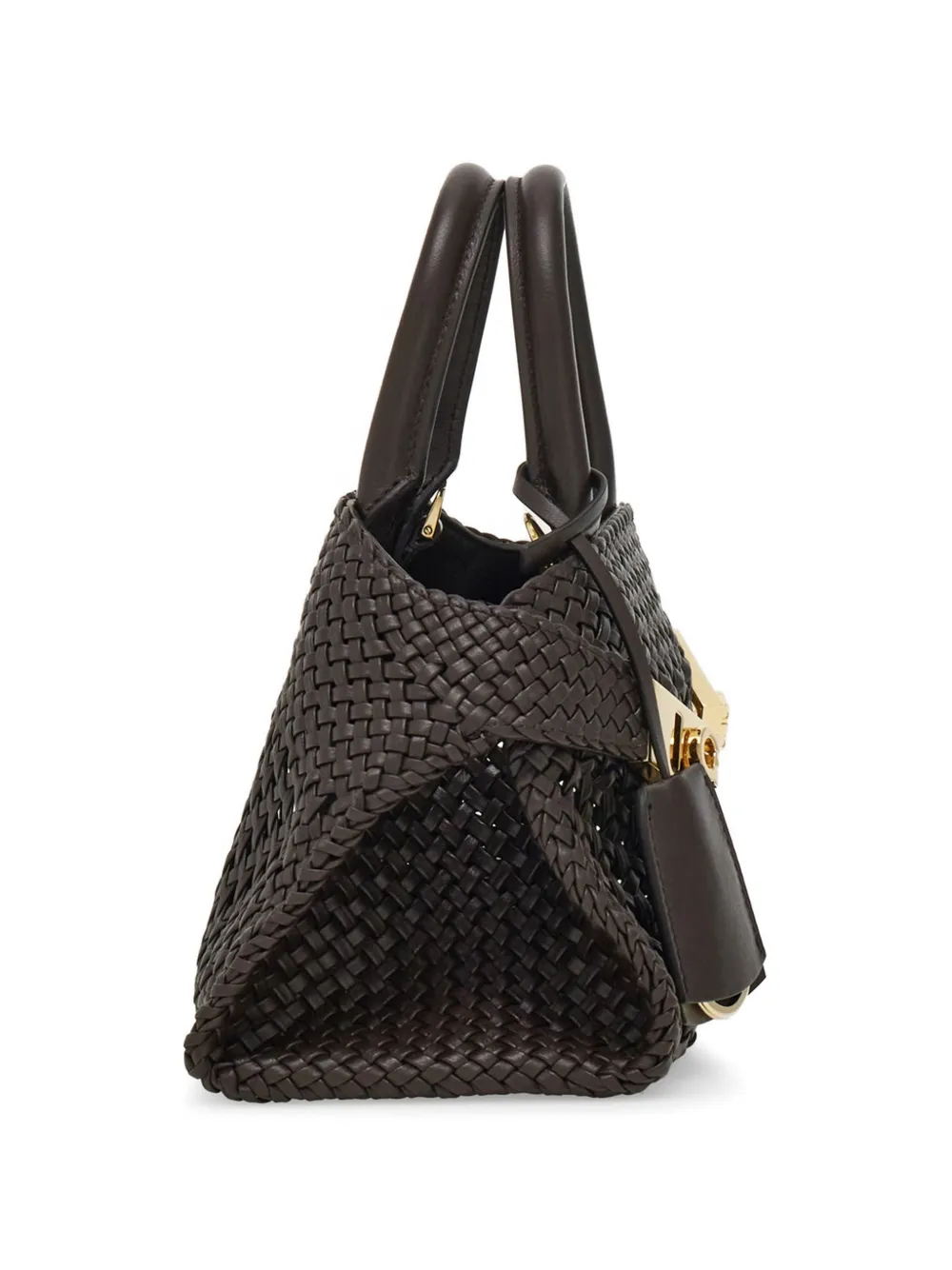 Ferragamo Hug handtas (XS) Bruin