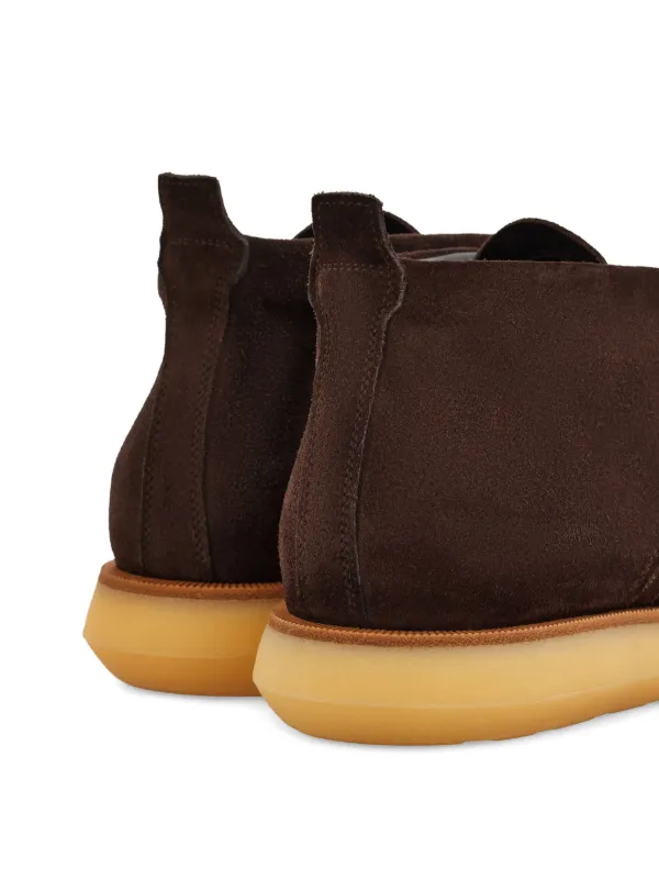 Ferragamo slip-on Desert Boots | Brown | FARFETCH display picture 3