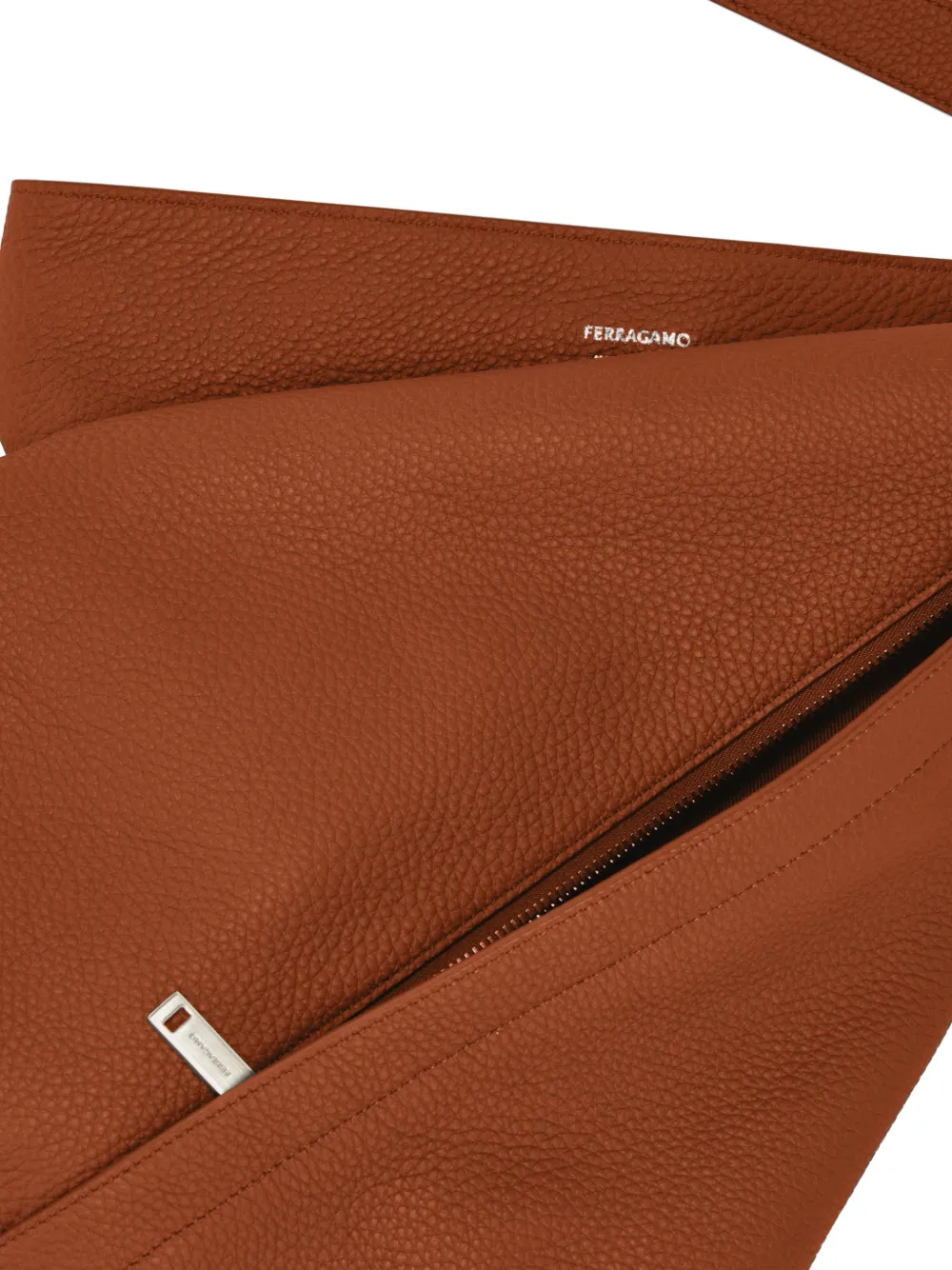  Ferragamo Hug Buckle Slingbag (m) - Neutrals 