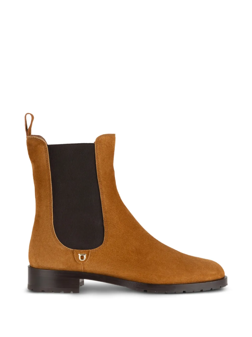 Ferragamo leather boots - Brown