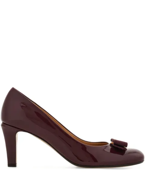 Ferragamo zapatillas Vara con tacón de 70mm