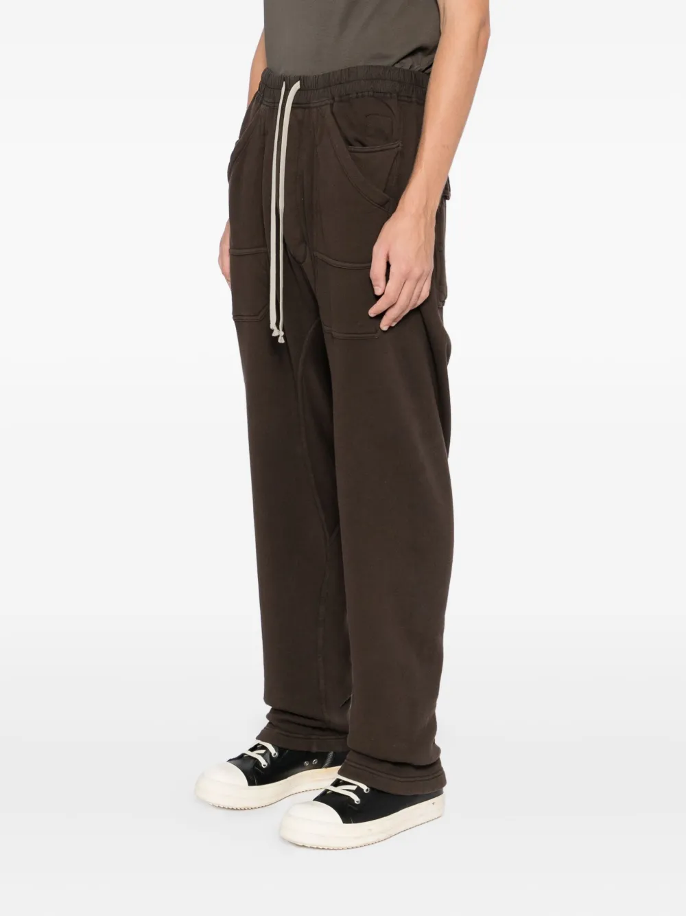 Rick Owens Drkshdw Prisoner Trousers In Black