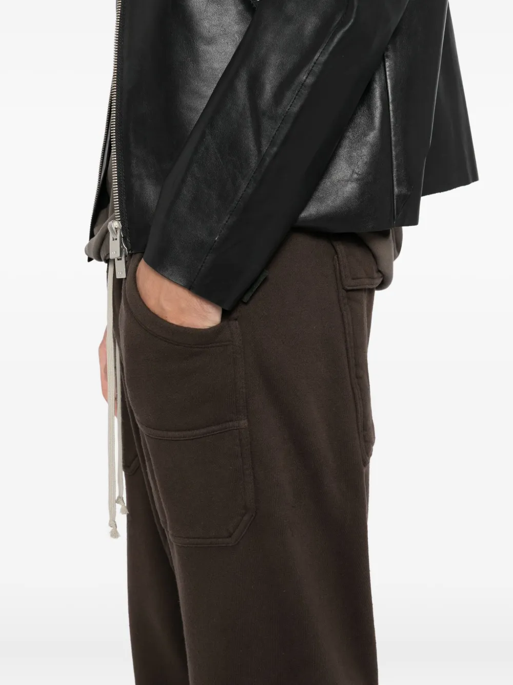 Rick Owens Drkshdw Prisoner Trousers In Black
