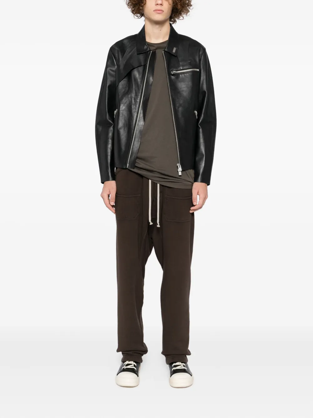 Rick Owens Drkshdw Prisoner Trousers In Black