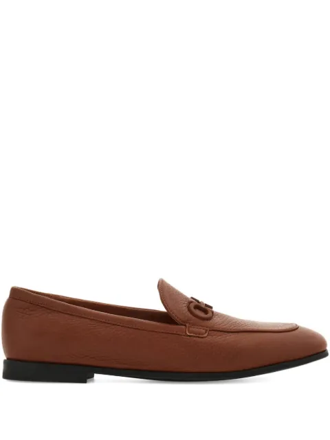 Ferragamo Gancini buckle loafers