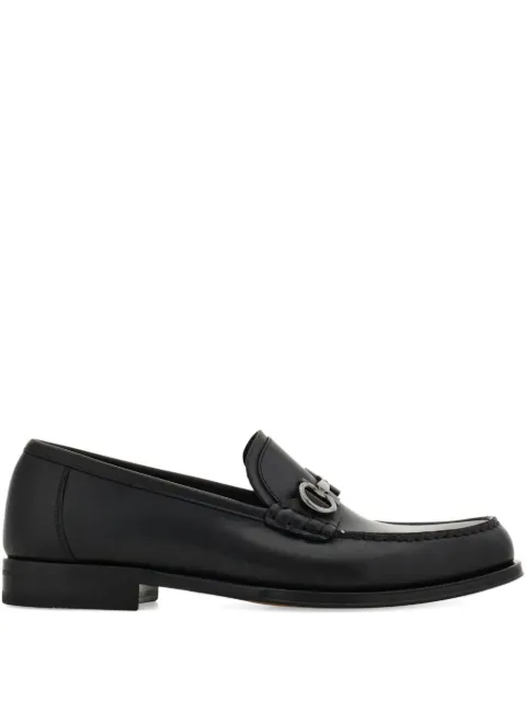 Ferragamo Gancini-buckle loafers