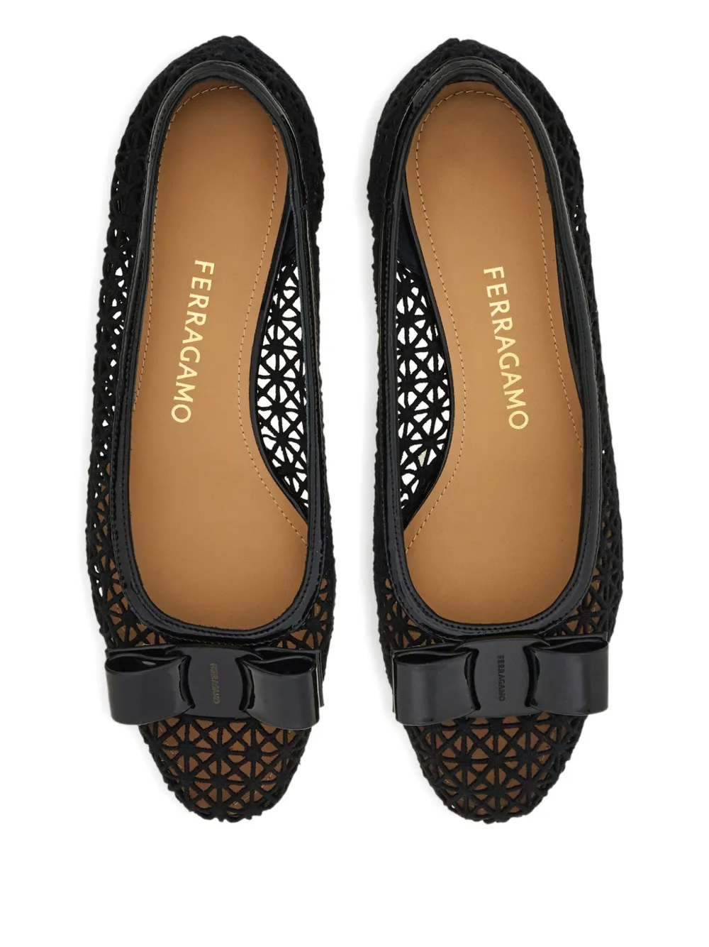 Ferragamo 30mm Vara Bow pumps Zwart