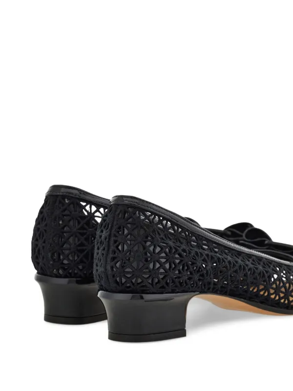 Ferragamo Vara bow-detail Pumps | Black | FARFETCH ZA