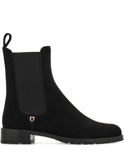 Ferragamo Chelsea ruskindsstøvler