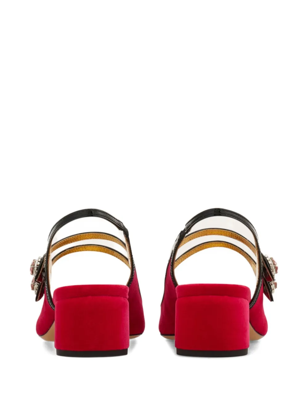 Ferragamo Mary Jane 40mm pumps verfraaid met kristallen Roze