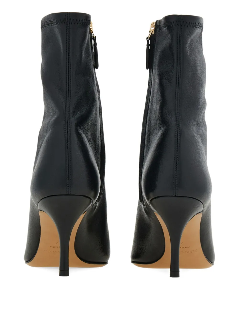Ferragamo Gancini-buckle Boots In Black