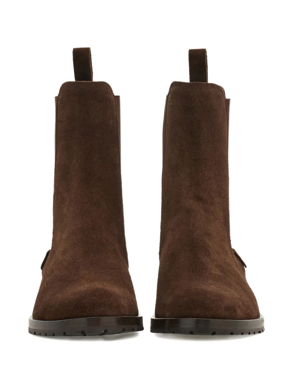 Ferragamo Laarzen met Gancini-plakkaat Bruin