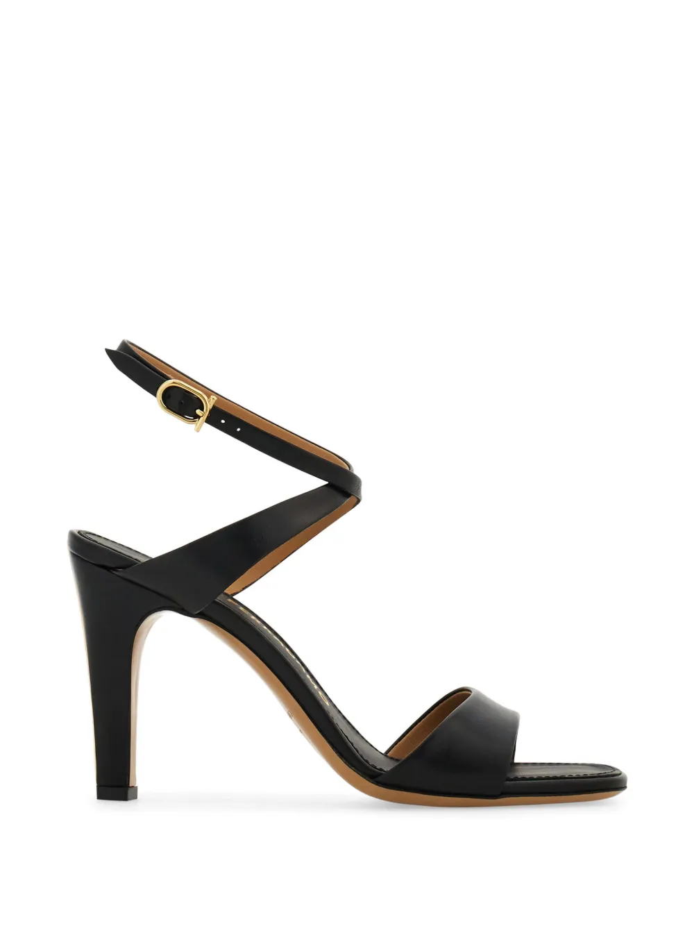 Ferragamo high heeled sandal - Black