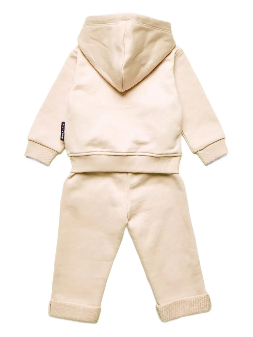 John Richmond Junior Trainingspak met logoprint Beige