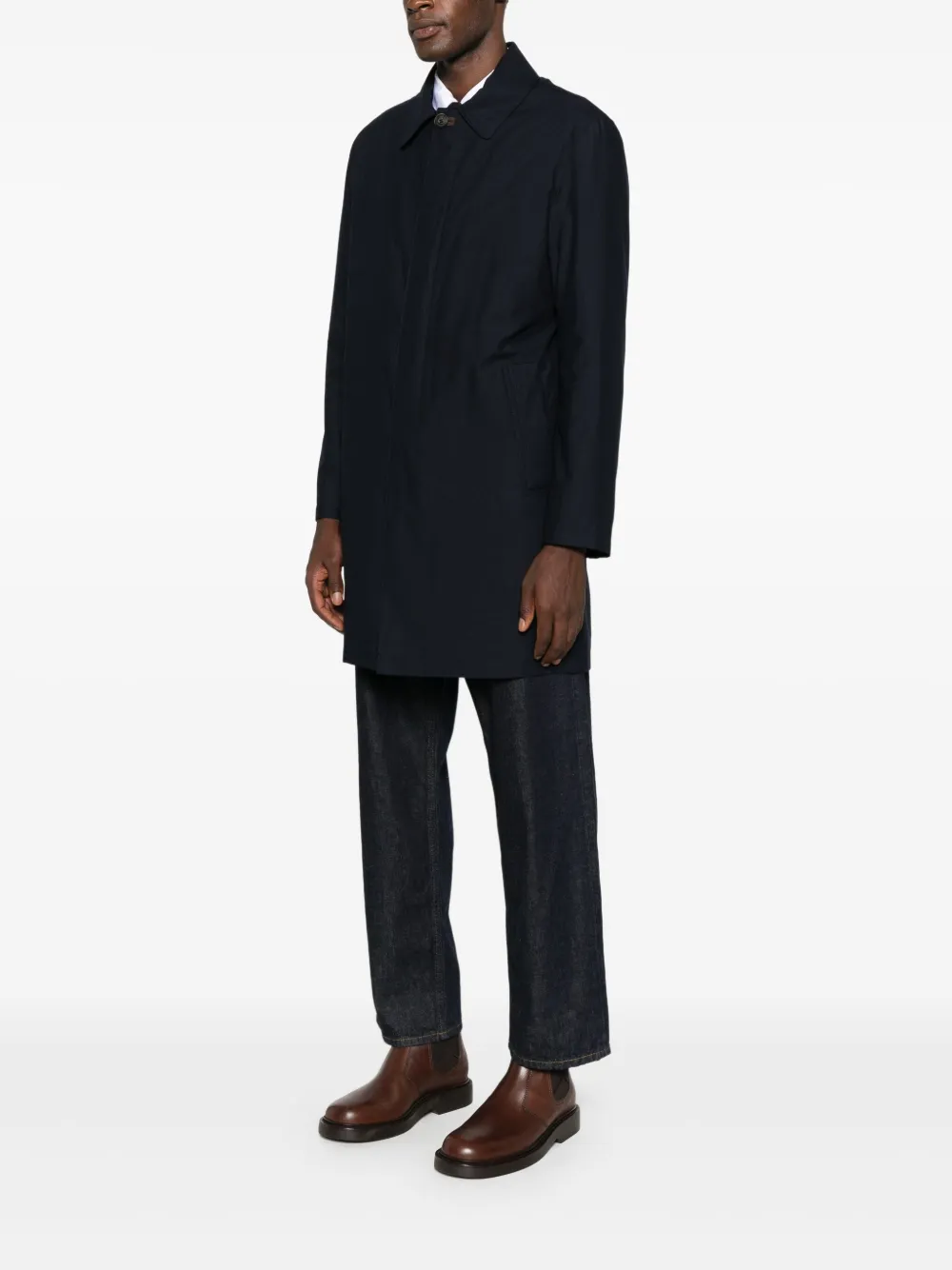 Corneliani Jas met knopen Blauw