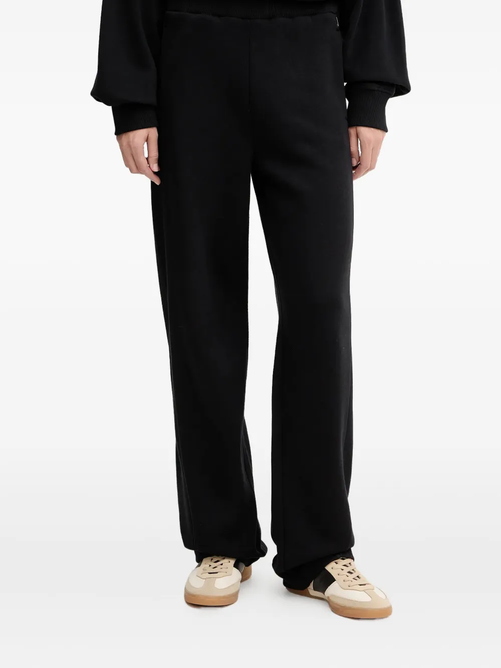 Hugo Boss Essuga Side-pockets Track Trousers In Black