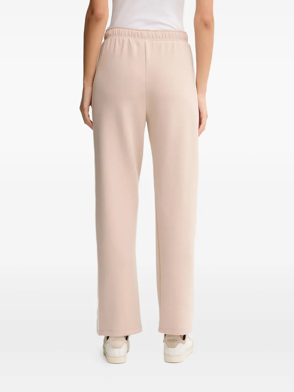 Hugo Boss Twin Drawstring Track Trousers In Neutral