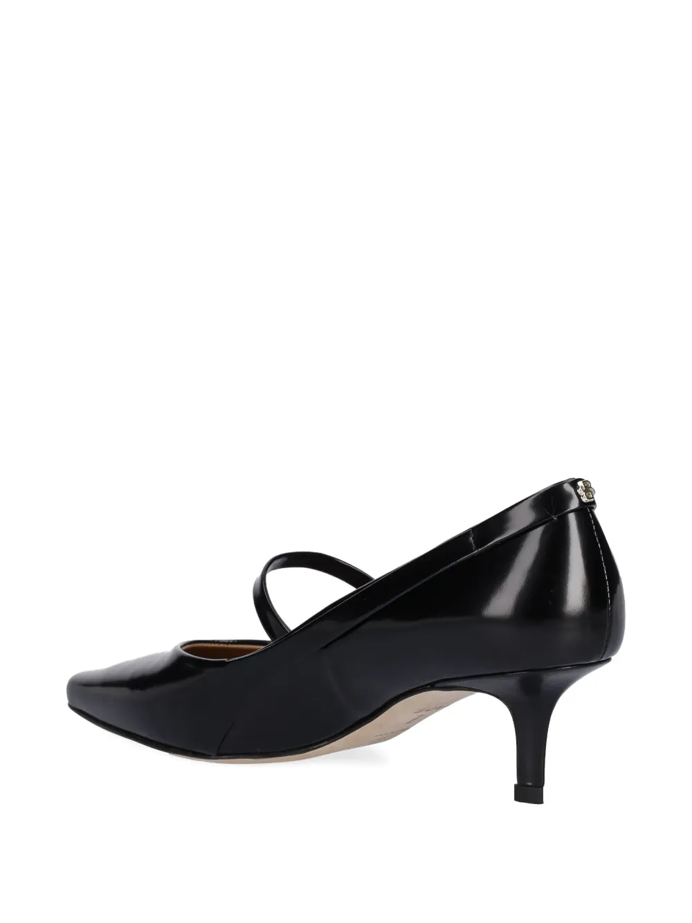 BOSS 50 mm Charlize pumps met puntige neus en bandje Zwart