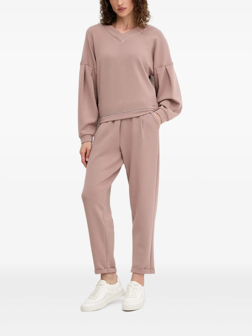 BOSS Scuba trainingsbroek met lange mouwen - Bruin