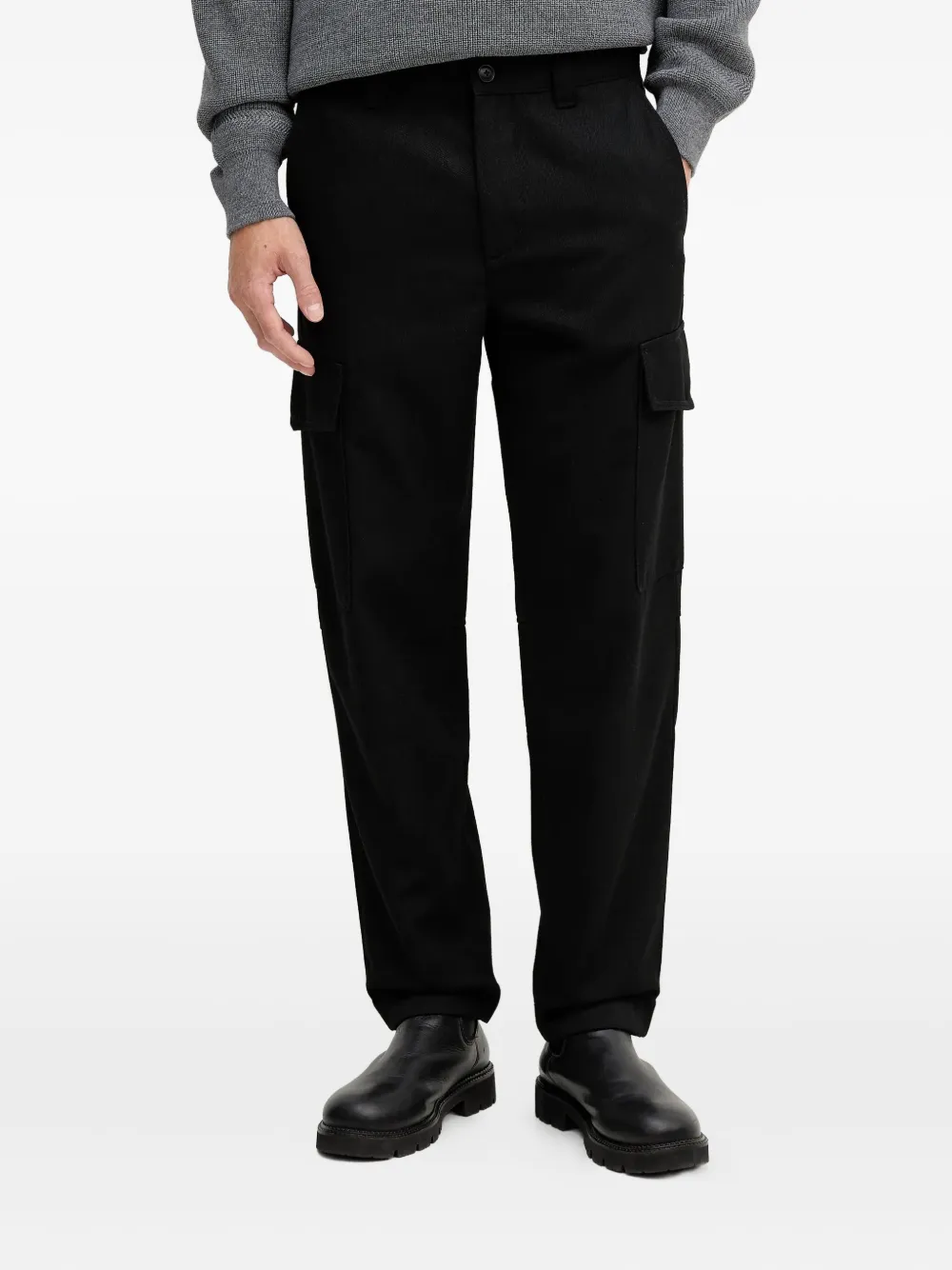 BOSS cargo-pockets trousers | Black | Image 1
