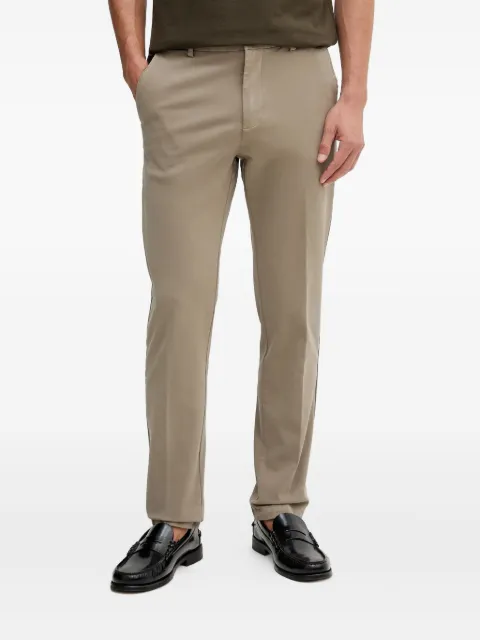 BOSS logo-patch trousers