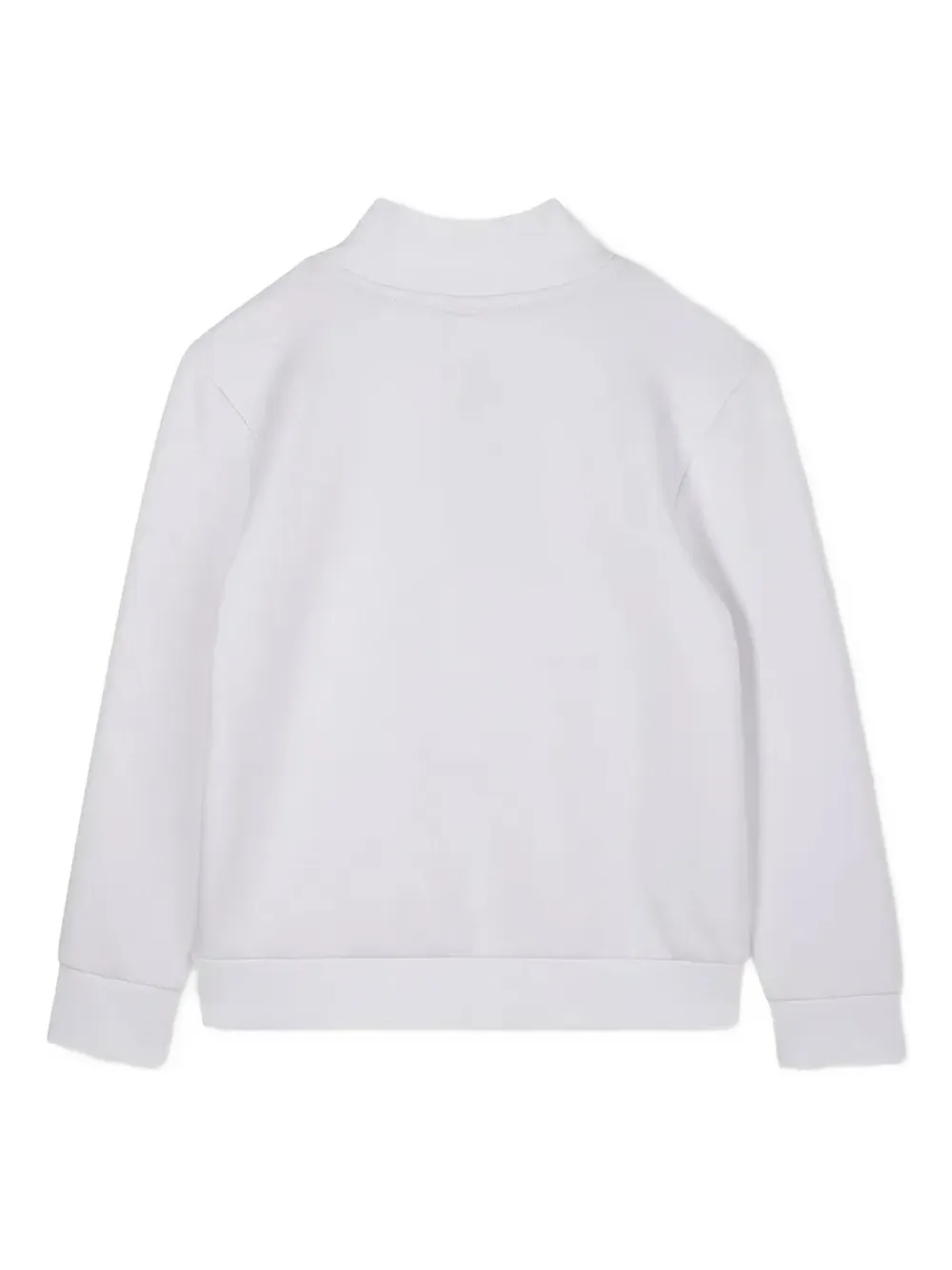 Hugo Boss Half-zip Sweater In White