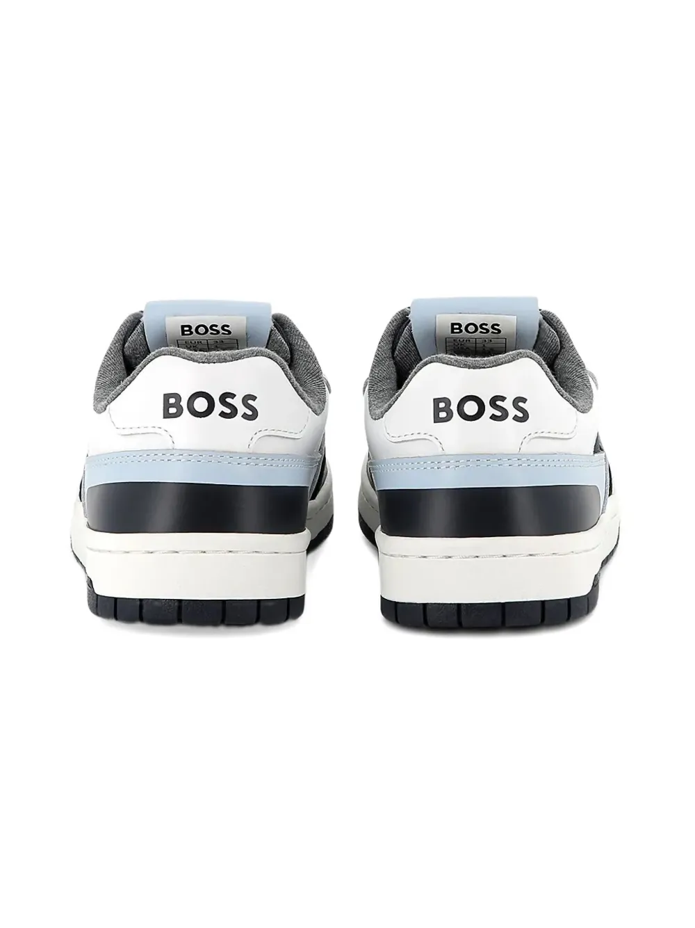 BOSS Kidswear Sneakers met vlakken Blauw