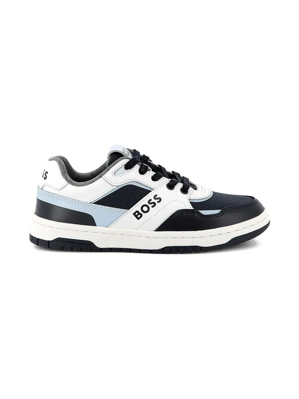 BOSS Kidswear Sneakers met vlakken Blauw