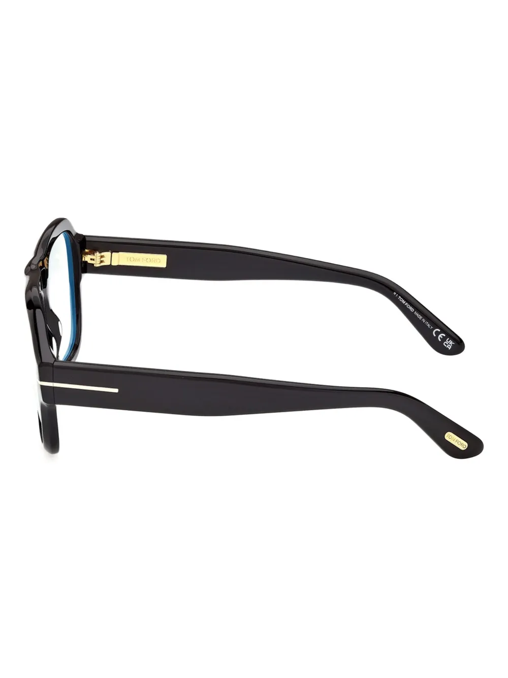 TOM FORD Eyewear Navigator zonnebril met piloten montuur Zwart