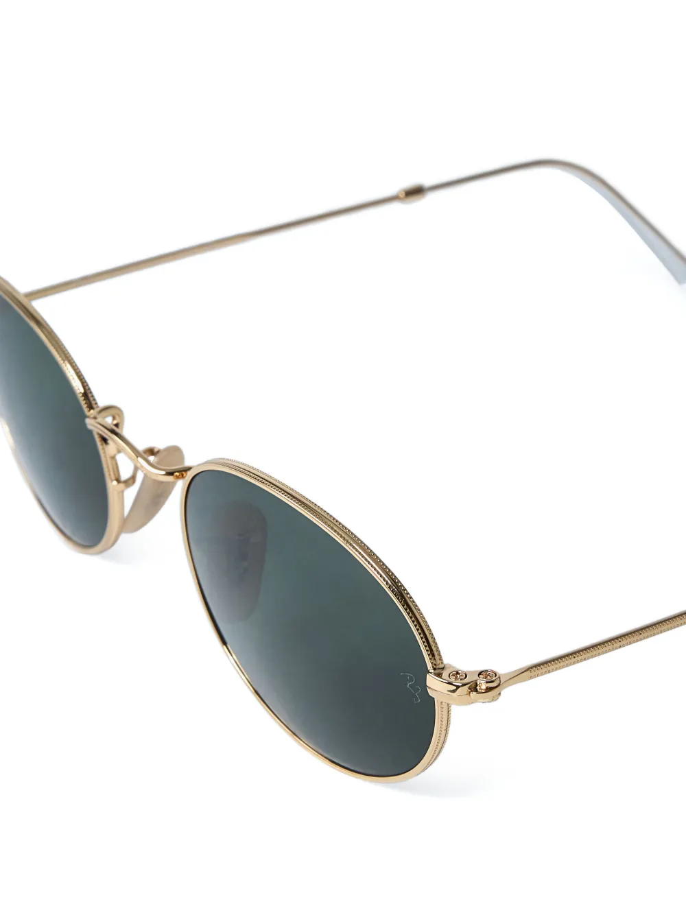 Ray-Ban Zonnebril met ovalen montuur Goud