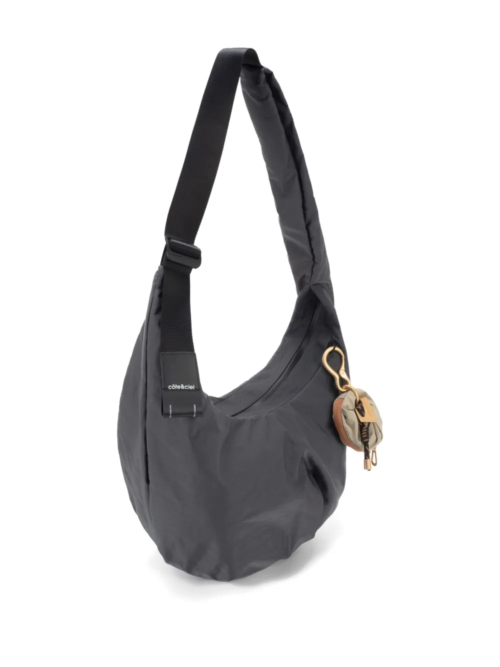 Côte And Ciel Small Hyco Shoulder Bag In Gray