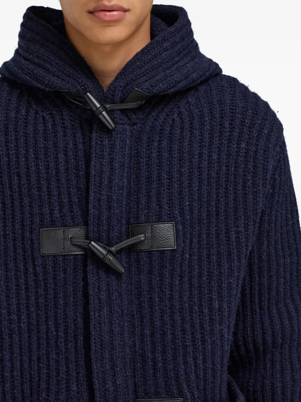 Ferragamo Duffeljas met capuchon Blauw