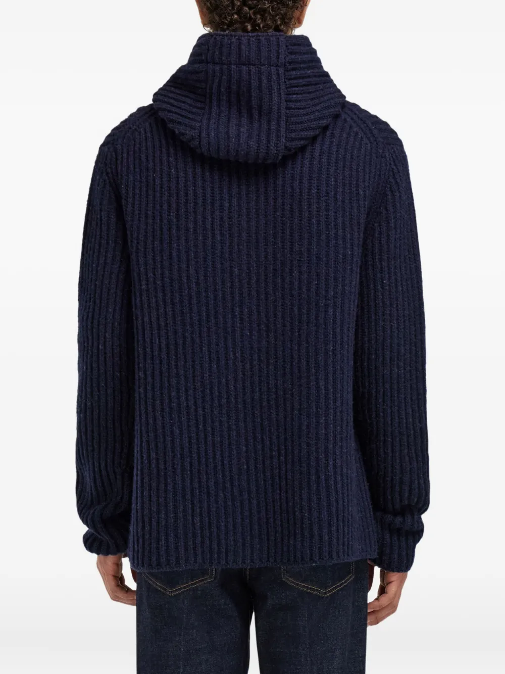 Ferragamo Duffeljas met capuchon Blauw
