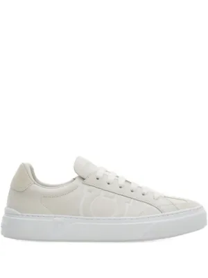 Giuseppe Zanotti GZ94 Leather double-zip low-top Sneakers | White