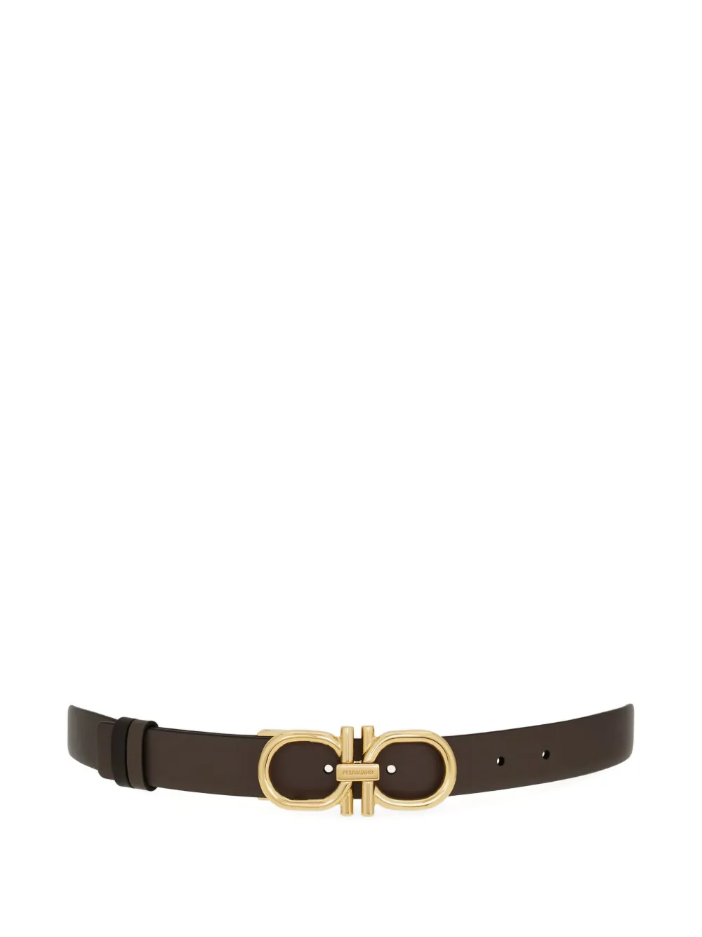 Ferragamo Gancini reversible belt - Bruin
