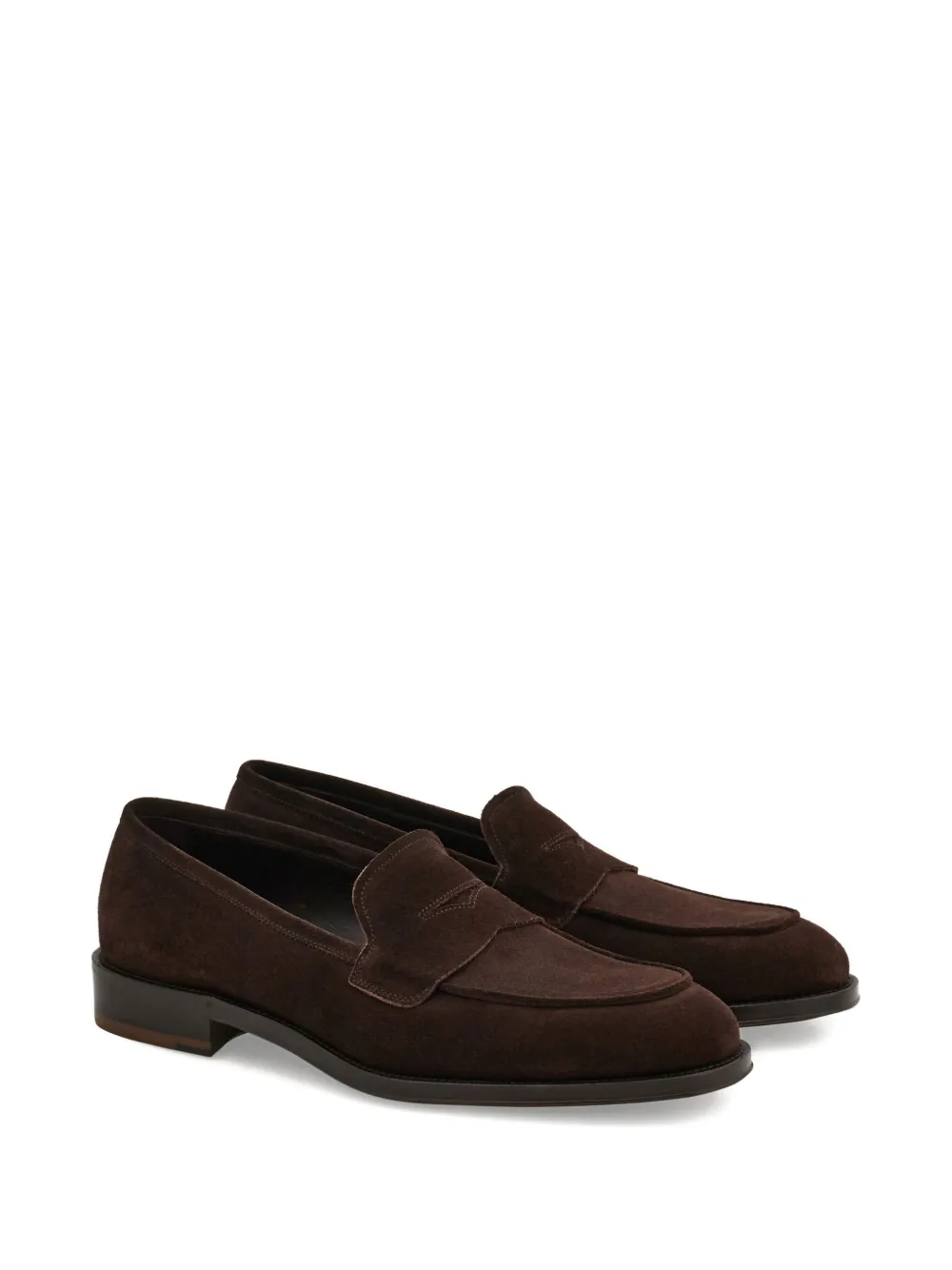 Ferragamo Suède loafers - Bruin